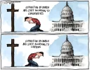 Religion separation of church and state according to liberals vs conservatives.webp