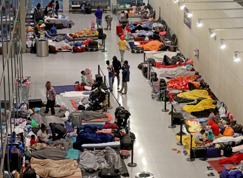 Massachusetts expects to spend more on the emergency shelter system housing migrants and local families than originally anticipated, according to new estimates. (Matt Stone/Boston Herald)